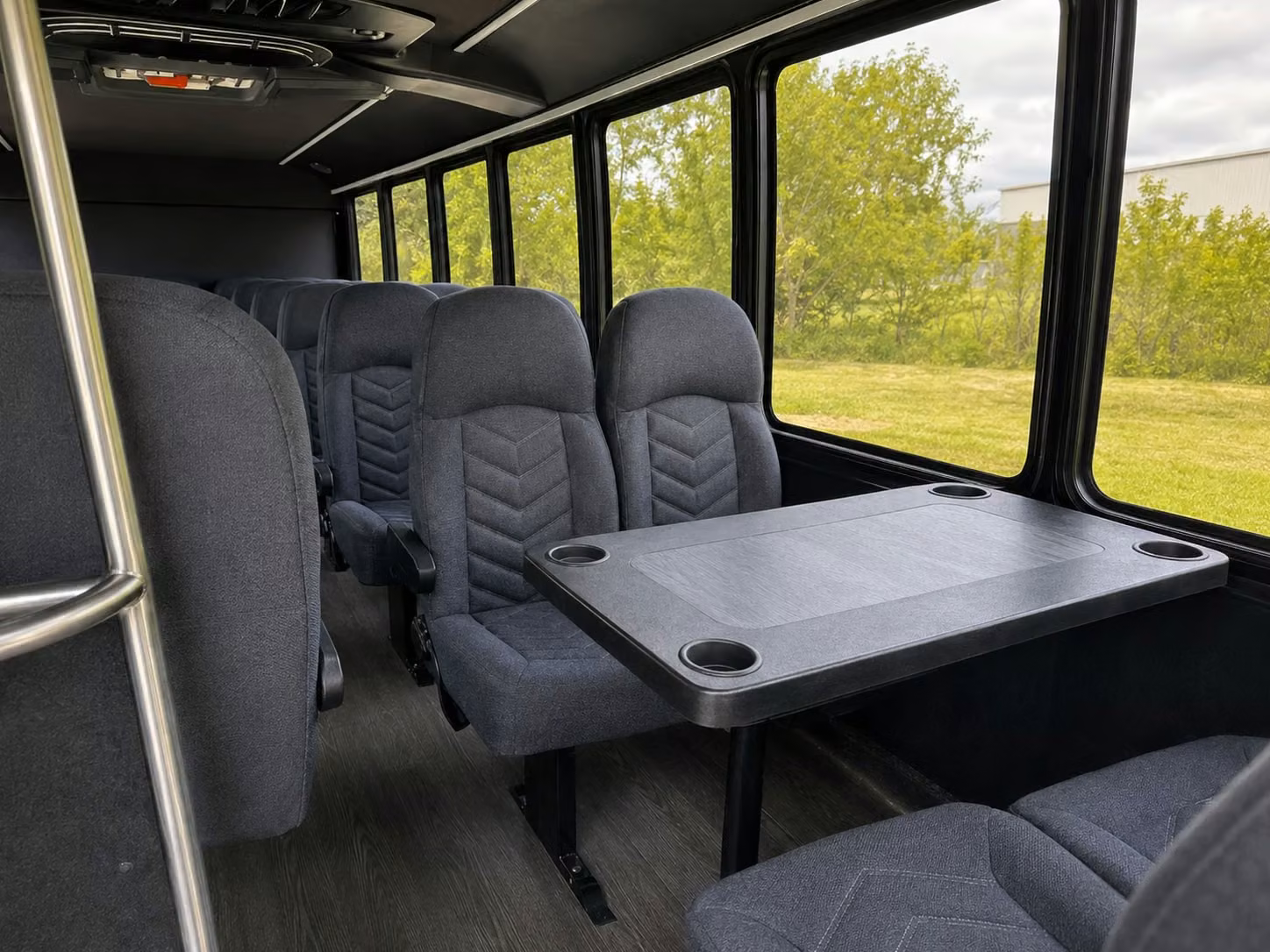 20 passenger minibus inside