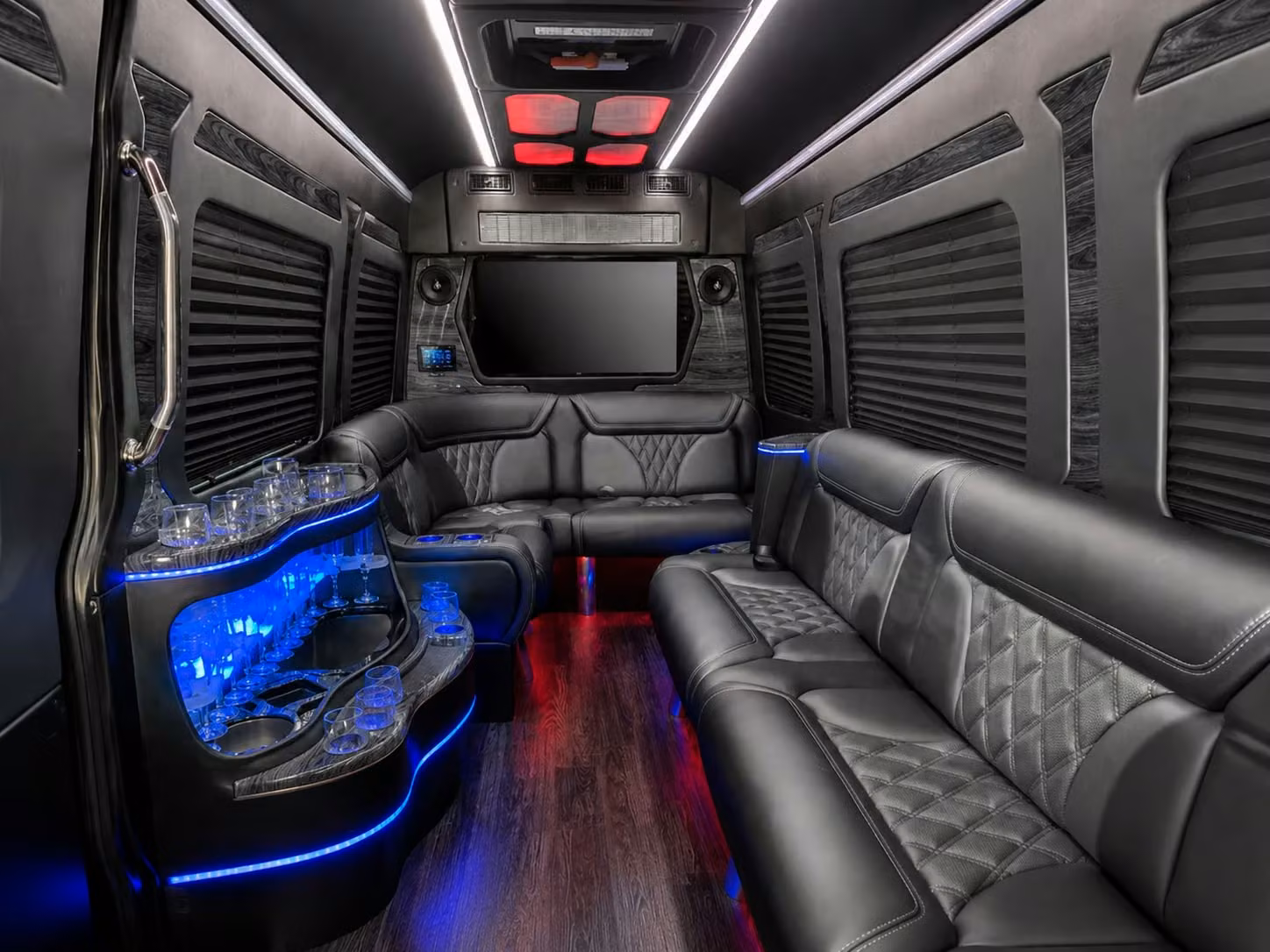 sprinter limousine inside