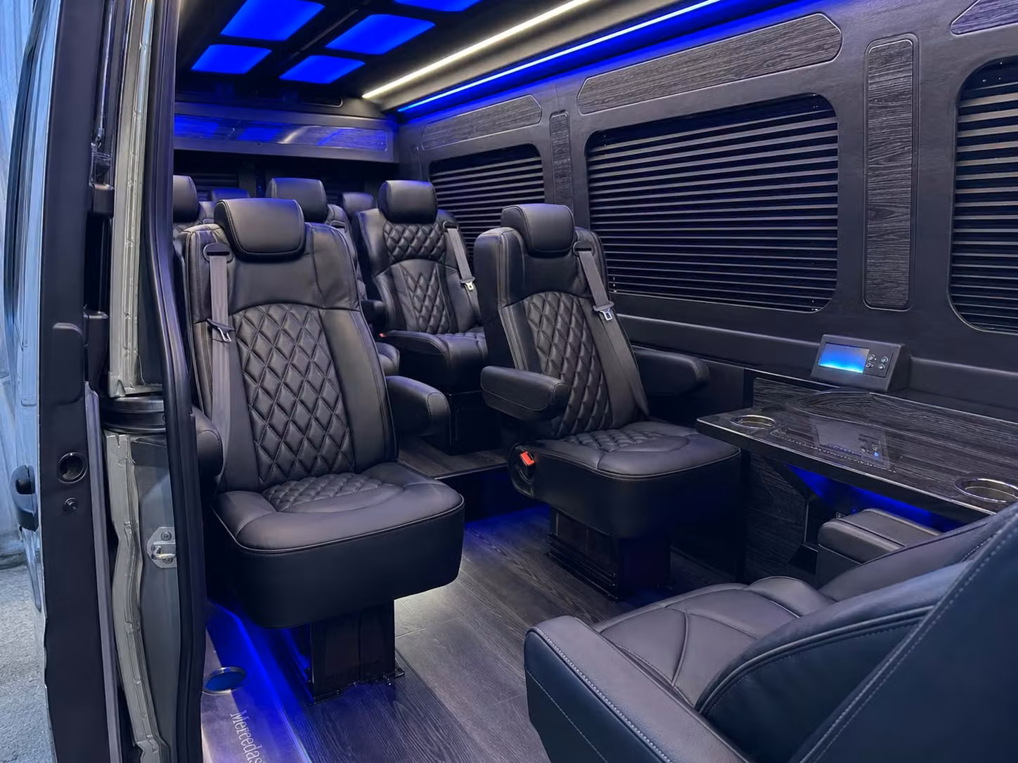 sprinter van transportation for groups and events across alexandria